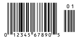 UPC Code with ISSN Barcode